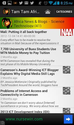 Africa News screenshot 2
