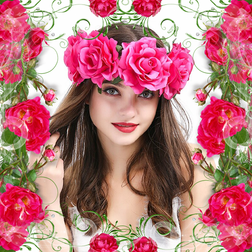 Rose Flower Photo Frames icon