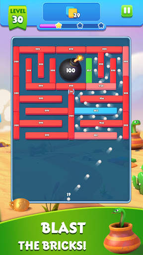 Brick Ball Blast: Ball Crusher screenshot 1