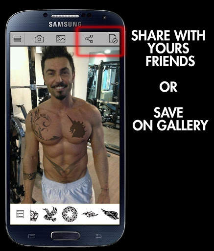 Tatua Foto tatoo camera screenshot 2