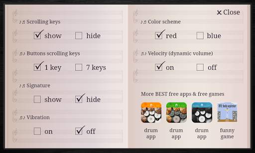 Classic A Piano screenshot 3