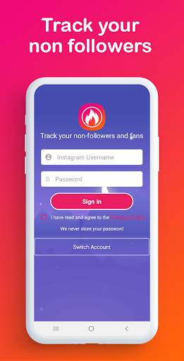 Unfollow for Instagram - Fans & Non followers screenshot 1