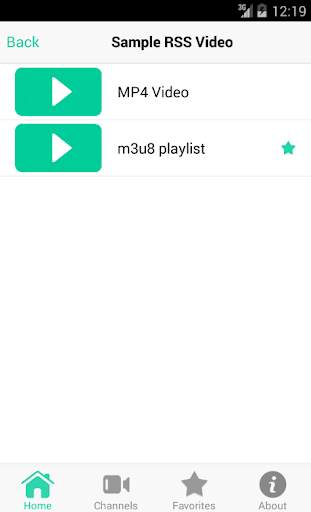 RSS Player screenshot 2