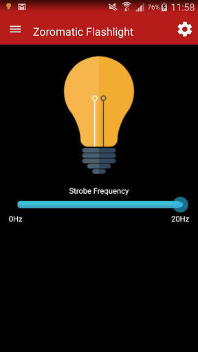 Zoromatic Flashlight screenshot 2