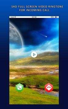 Sad Full Screen Video Ringtone For Incoming Call screenshot 3