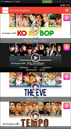 EXO Free Ringtones screenshot 3