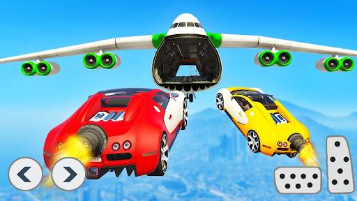 Superhero Car Stunts Racing screenshot 3