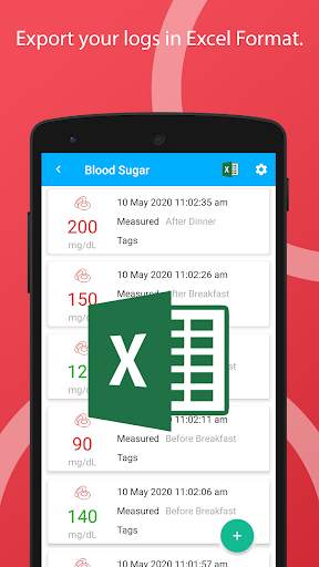 Blood Glucose Tracker (Diabetes Tracker) screenshot 3