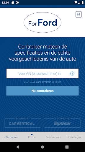 Check Car History for Ford screenshot 1