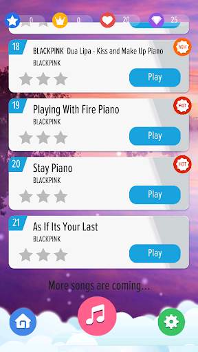 BLACKPINK Piano Tiles KPOP screenshot 5