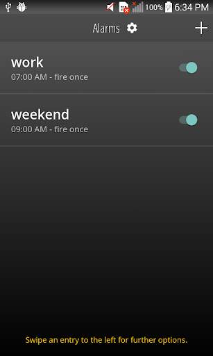 Simple Alarm Clock screenshot 1