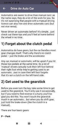 Drivers Guide - Learn Driving screenshot 2