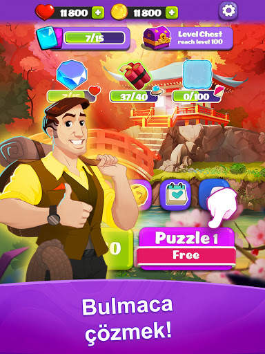 Link Pets: 3 bulmaca oyunu maç screenshot 6