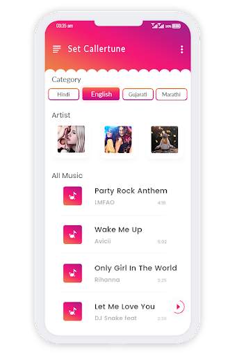 Set Caller tune Song: New Ringtones 2019 screenshot 2