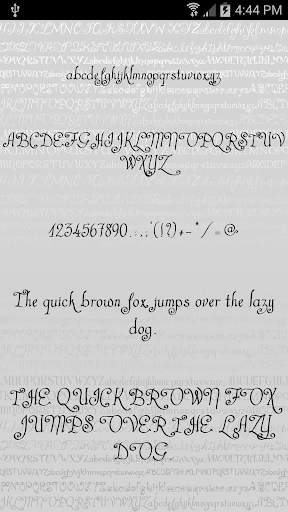 Cute Fonts for Android screenshot 6
