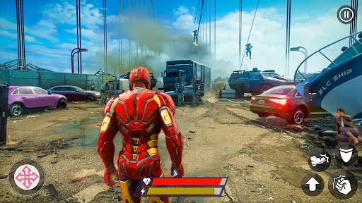 Iron Hero: Super Fighting Game screenshot 1