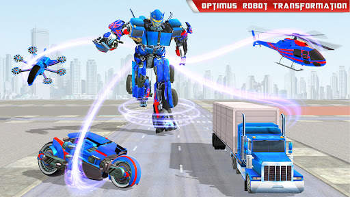 Robot Car Transform War Games screenshot 4