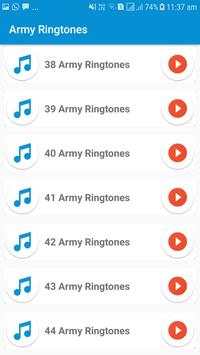 Army ringtones: Military ringtones 4 تصوير الشاشة
