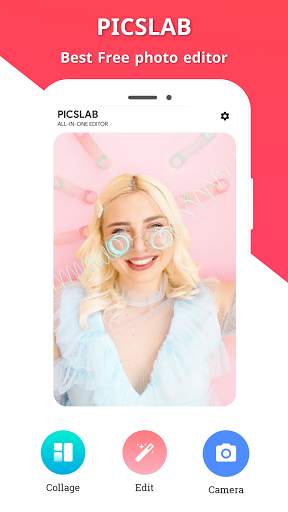 Picslab - Best free photo editor and collage maker screenshot 1