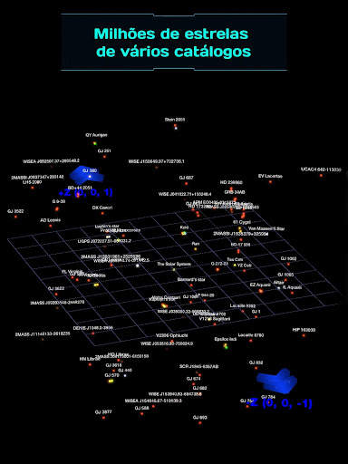 Mapa de galáxia 3D screenshot 14