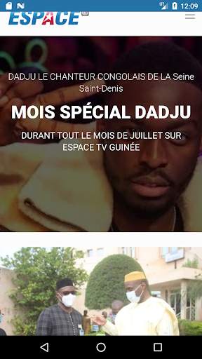 Espace FM Guinée - ESPACE TV G screenshot 5