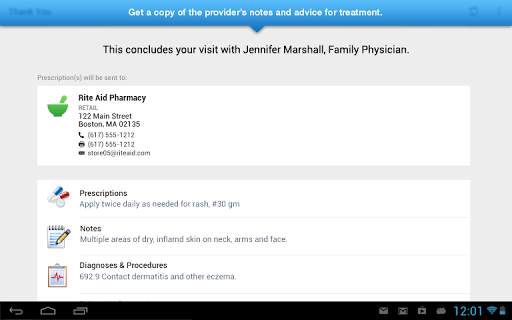 LiveHealth Online Mobile screenshot 8