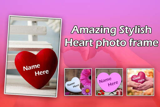 Name on Heart Photo Editor screenshot 2