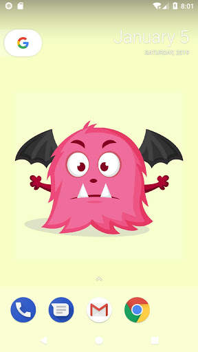 Happy Monsters Free Live Wallpaper screenshot 1