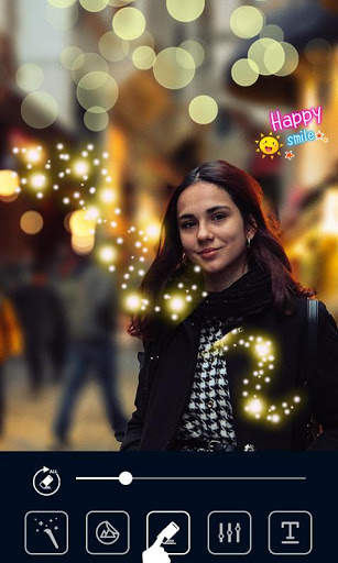 Photo glitter light effects: Glitter photo editor screenshot 3
