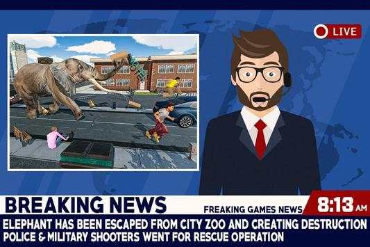 Angry Elephant City Attack screenshot 2