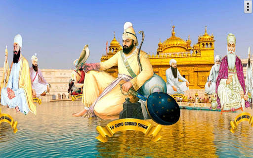 10 Sikh Gurus Live Wallpaper screenshot 7