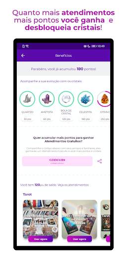 Tarot, Vidente e Terapias Holisticas com O Astral screenshot 6