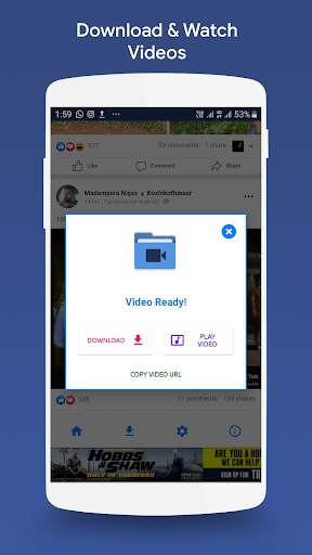 Video Downloader for facebook screenshot 2