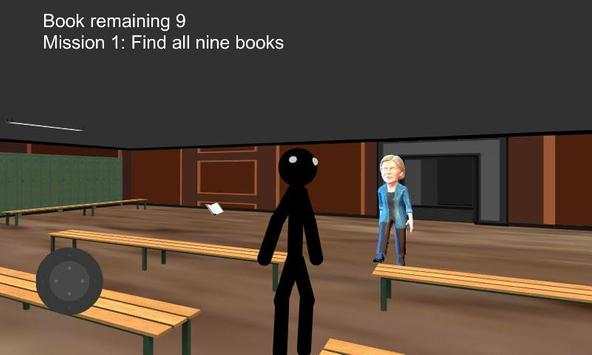 Stickman Escape at Granny Classroom скриншот 1