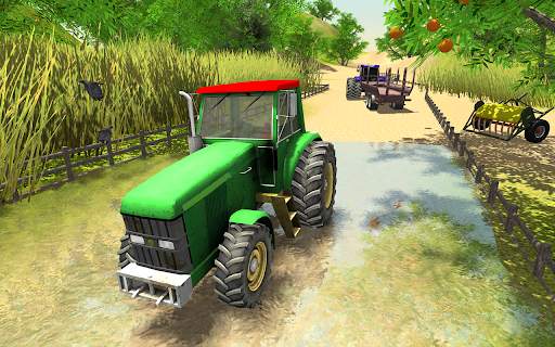 Farming Tractor Driving Simulation Game 2021 screenshot 4