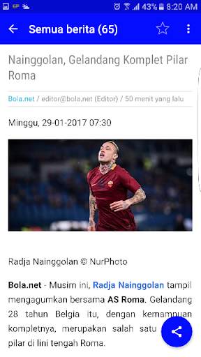 berita sepak bola screenshot 3