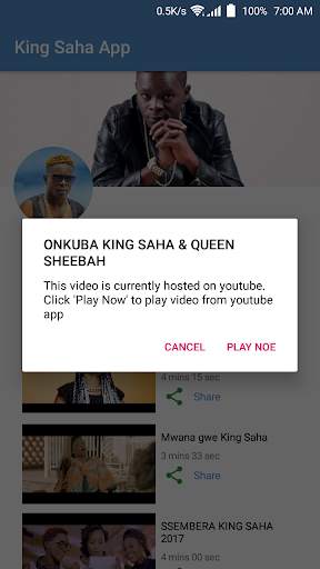 King Saha Music App screenshot 2
