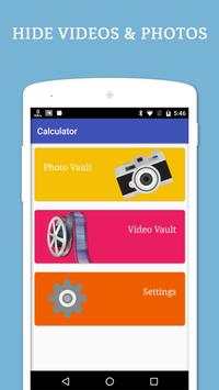 Calculator Vault Gallery Lock screenshot 4