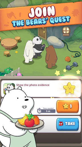 We Bare Bears Match3 Repairs 4 تصوير الشاشة