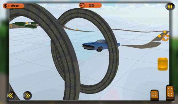 Crazy Car Driving - Impossible Sky Tracks screenshot 3