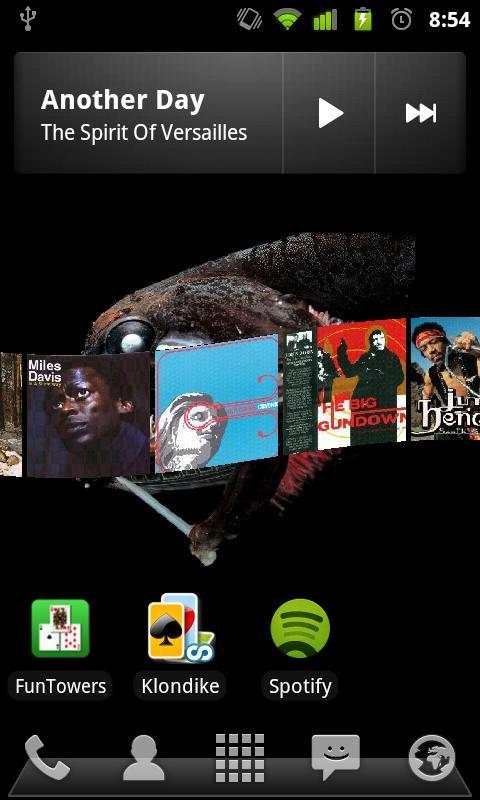 Album Art Live Wallpaper 3 تصوير الشاشة