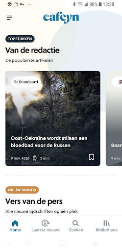 Cafeyn, kranten & magazines screenshot 7