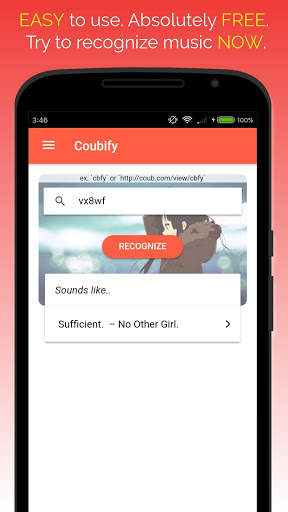 Coubify - identify coub music screenshot 1