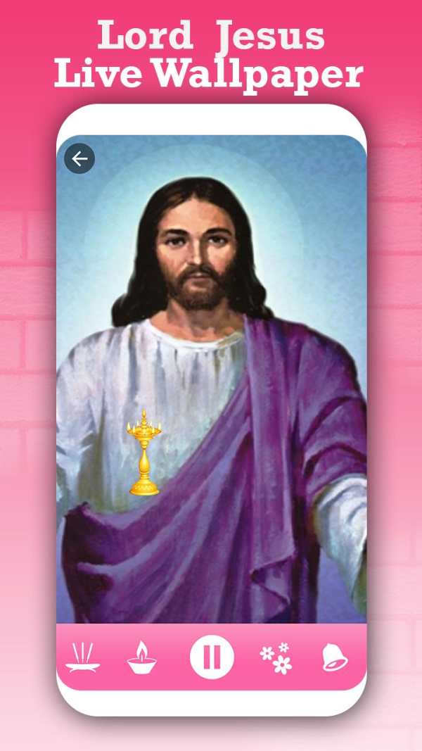 HD Lord Jesus Live Wallpaper screenshot 4