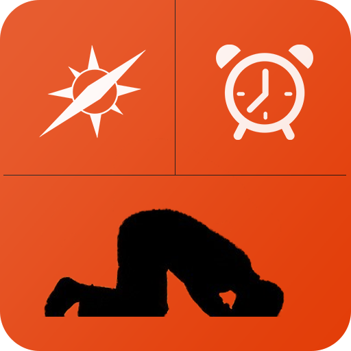 Prayer times, Qiblah, Adzan icon