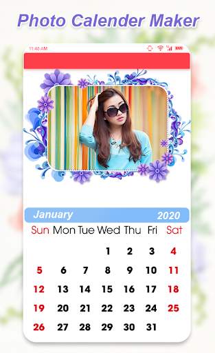 Photo Calendar Maker 2020 : Photo Calendar Frame screenshot 1