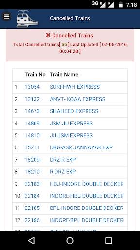 Indian Rail Train Info - Live Train Status, PNR screenshot 8