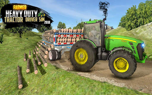Farmer Heavy Duty Tractor Driving Sim 2018 screenshot 5