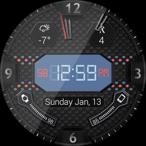 LED Hex HD Watch Face screenshot 15