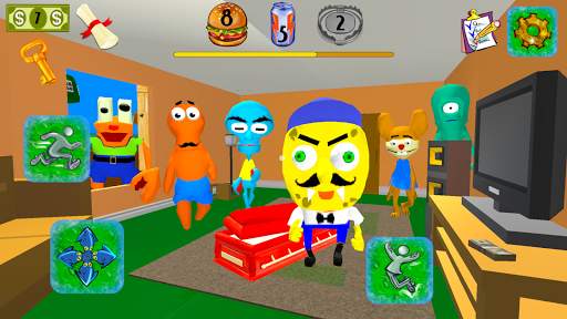 Sponge Neighbor Escape 3D screenshot 4